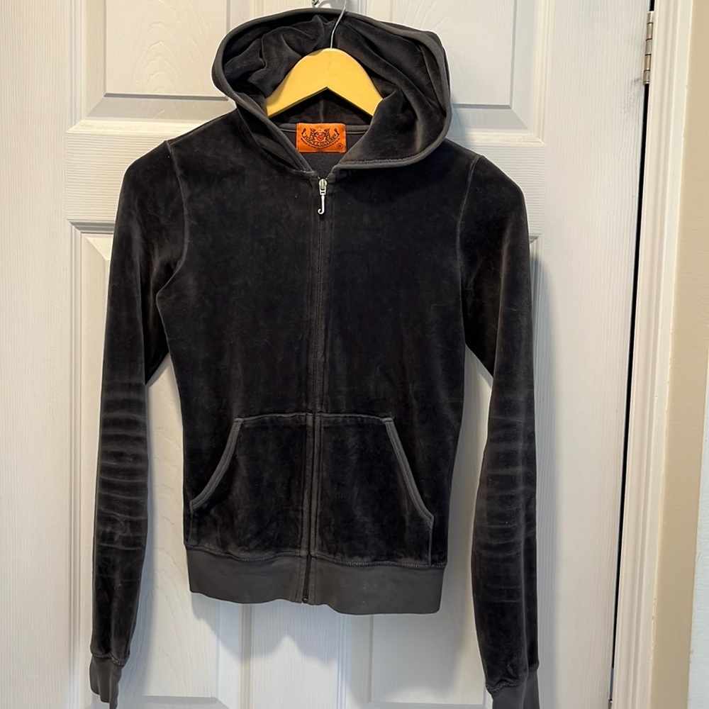 Juicy Couture velour zip up